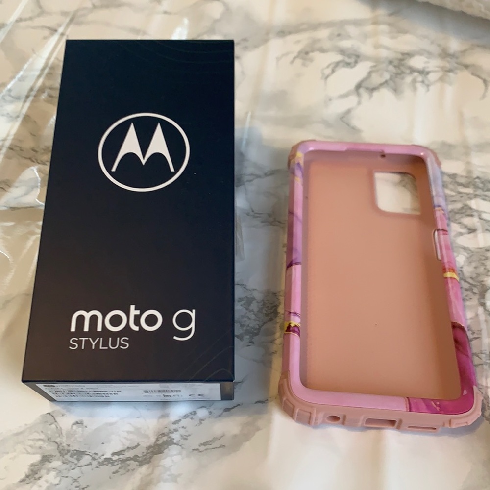 Moto g stylus 128gb aurora white
